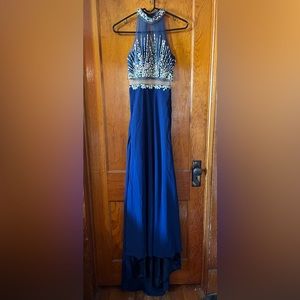 5D young blue prom dress Size: XS